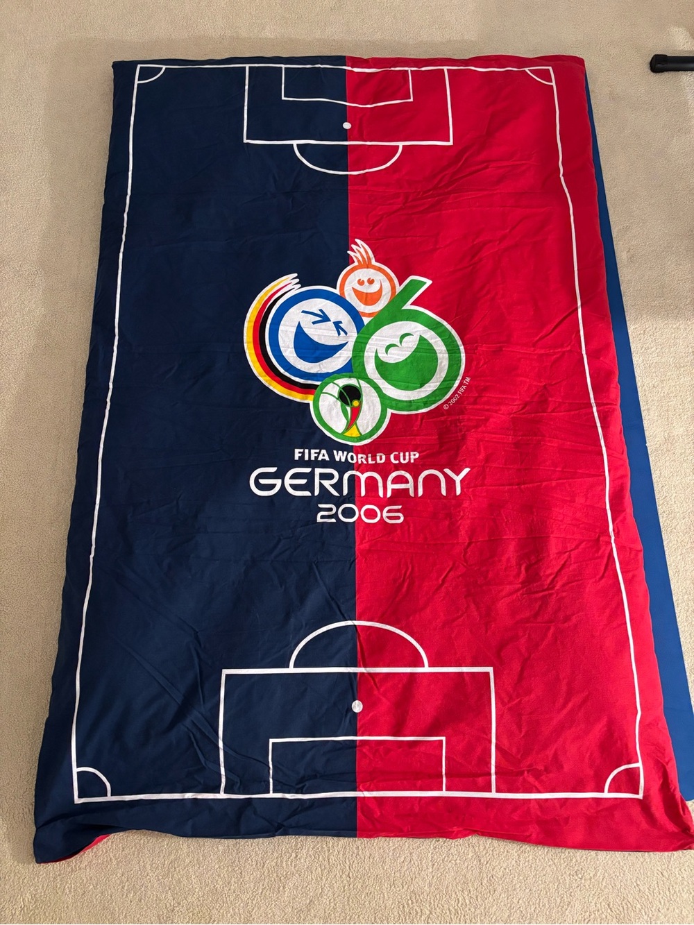 FIFA World Cup Germany 2026 Twin Duvet Cover - 52” x 80”